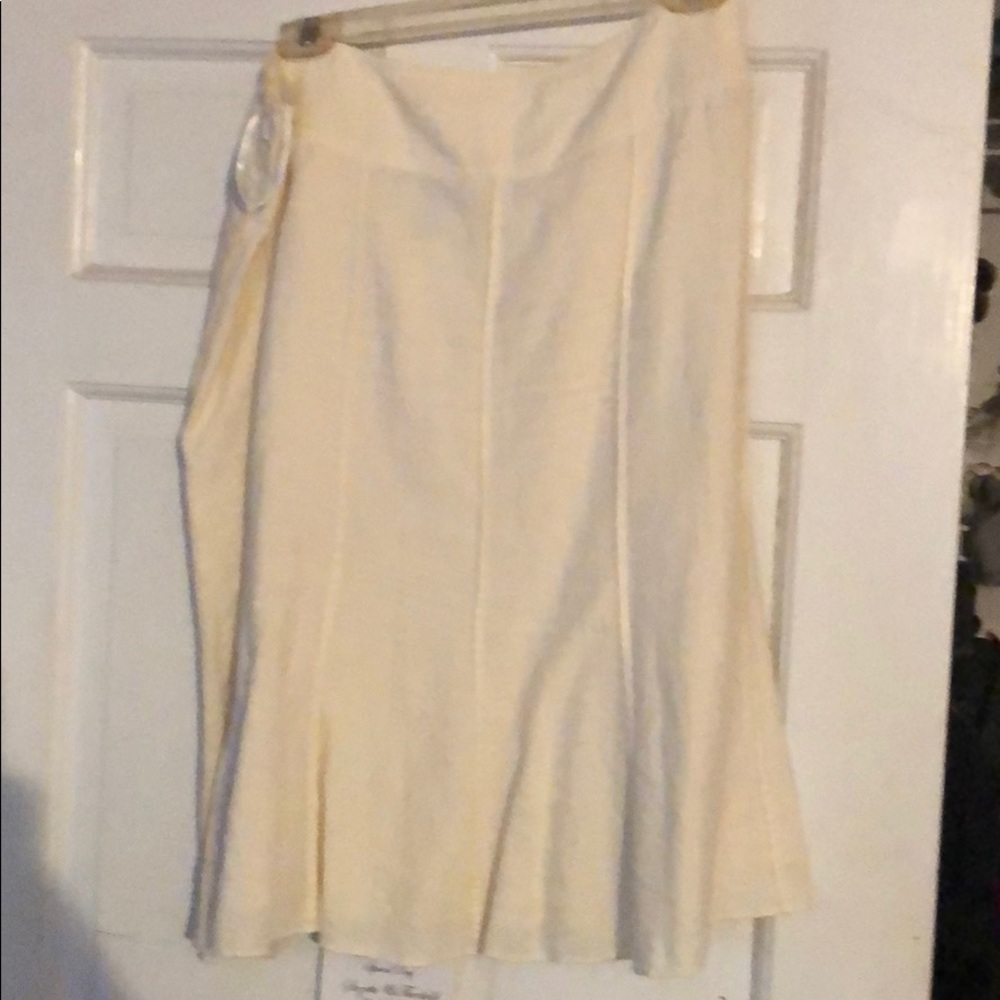 Linen skirt